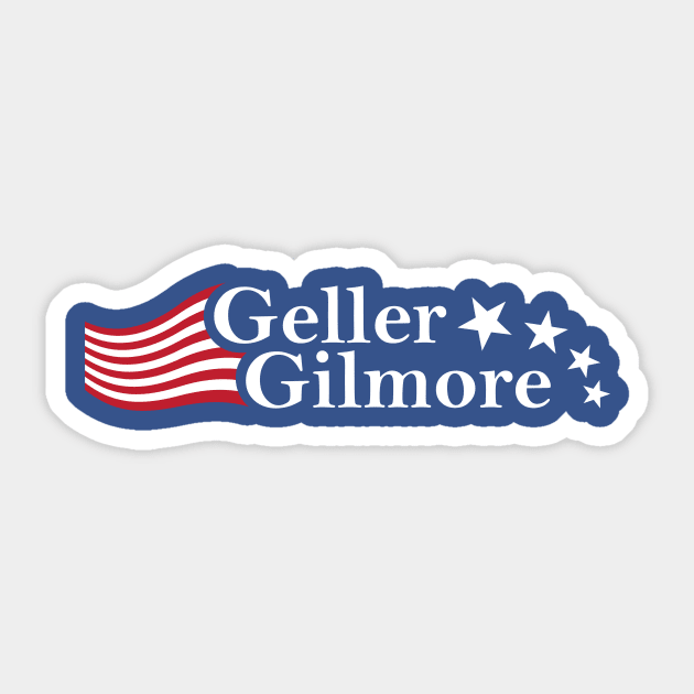 Geller Gilmore Sticker by WhoElseElliott